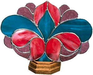 Oak Fan Lamp Base, Display and Framing Sale