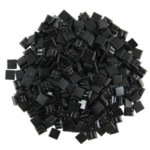 3/8 Black Venetian Tiles, 3/8
