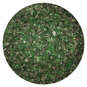 1 lb Aventurine Green Transparent Frit - Medium, Medium Frit
