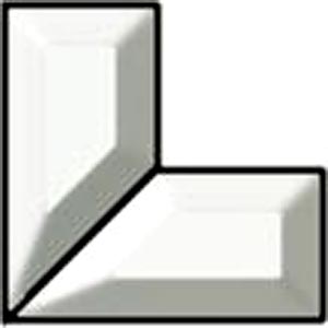 2 x 4 corner bevel set (mitred), Corners