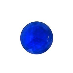 round blue 30mm faceted jewel, Faceted Jewels