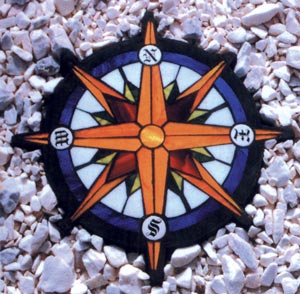 Compass Rose Mold, Outdoor Molds
