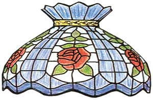 18 Sweetheart Rose Lamp Pattern