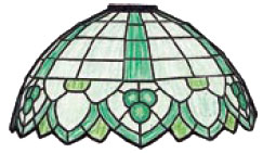 16 Rococo Lamp Pattern