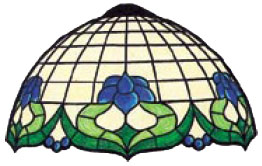 19 1/2 Rococo Lamp Pattern
