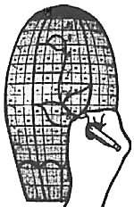 Lamp designing grid for g11 form