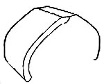 Flat Panel Lamp Form, Extra Long Lamp Shades
