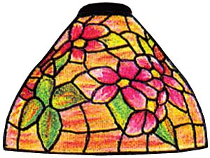 7 Apple blossom lamp pattern