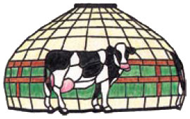 18 Chewn Cow Lamp Pattern