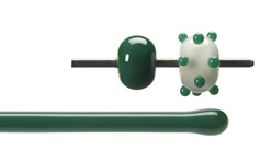 Jade Green Opal Rodz, Bullseye Opalescent Rods