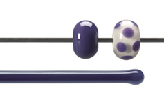 Gold-Purple Opal Rodz, Bullseye Opalescent Rods