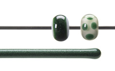 Aventurine Green Transparent Rodz, Bullseye Transparent Rods