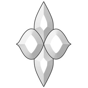 Vienna bevel cluster, Traditional - Small