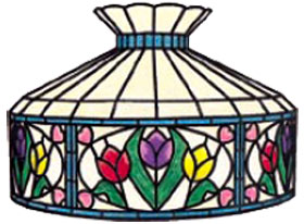 20 Country Tulips Lamp Pattern