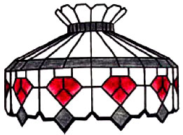 20 Geometric with Crown Lamp Pattern