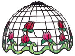 16 Rose lamp pattern