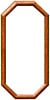 Pendulum Clock Ready-Made Oak Frame