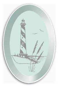 Cape Hatteras Engraved Bevel