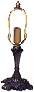 4 3/4 Tiny Rose Lamp Base, Small Bases - In Stock