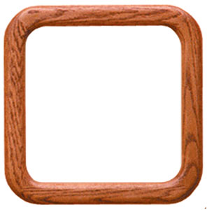 16 Rounded Square Ready-made Oak Frame, Oak Frames