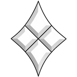 Small Star Bevel Cluster