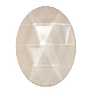 30mm x 40mm clear faceted jewel, Faceted Jewels