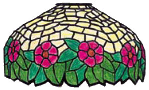 24 hanging leaves worden lamp pattern