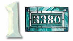 Beveled Number 1, Number Bevels