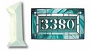 Beveled Number 1