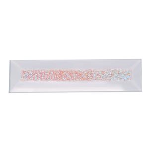 granite dichroic bevel, 1 x 4, Dichroic Bevels