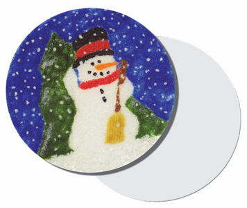 Clear 11 Fusible Glass Circle, Glass Circles