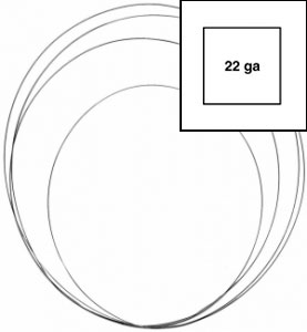 22 Gauge Sterling Silver Square Soft Wire, Wire - Silver