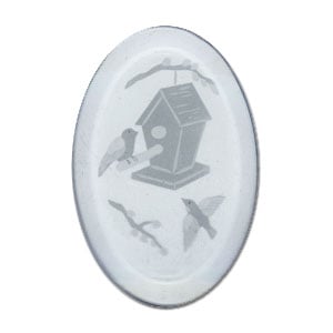 Birdhouse Engraved Bevel, Special Order Bird Bevels