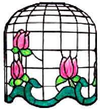 10 Rose Border Pattern