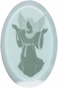 Heavenly Angel Engraved Bevel, Religious/Holiday Bevels