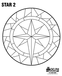 Star Panel 2 Pattern, Holiday Patterns