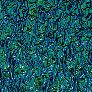 Dichroic Magenta / Green on Clear Ripple - 4 x 4, CBS 4x4 on Ripple