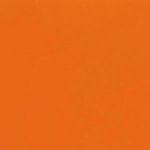 Bullseye Orange Opal Single Rolled Non Fusible, Solid Color Opalescents