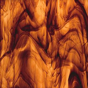 spectrum rootbeer: brown, gold streaky, Translucent Opalescent