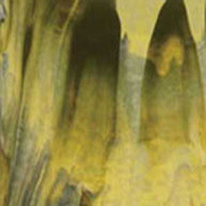 uroboros celery & deep forest green, Mottled