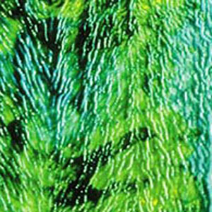 uroboros emerald, chartreuse green herringbone ripple