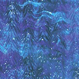 uroboros blue, violet with sky, clear, white herringbone ripple