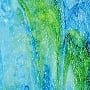 Uroboros Aqua/ Sea Green/ White With Cobalt Granite