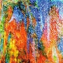 Uroboros Blue/ Amber/ White Granite Irid