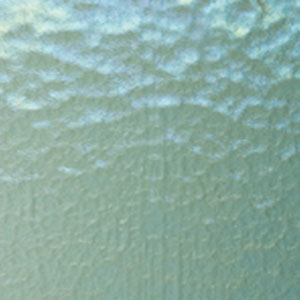 Uroboros Thin Iridized Ming Green Cathedral - 96 coe, Iridescents - 96
