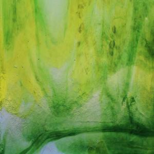 Youghiogheny Ice White, Lime Green, Emerald Green Stipple, Stipple