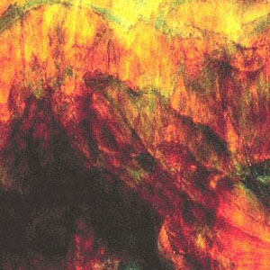 Youghiogheny Yellow, Blue, Orange Brown Stipple, Stipple