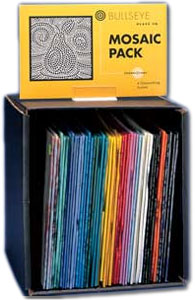 Bullseye Mosaic Glass Pack, Glass Packs