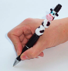 Black Bead Pen, Flameworking Clearance