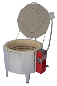 GTS 23-13 23 Floor Kiln with Pyrometer, Evenheat Kilns